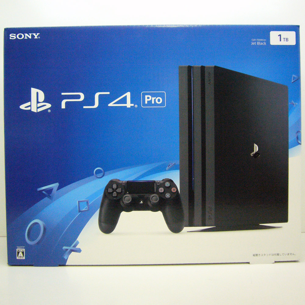 SONY PlayStation 4 Pro ジェット・ブラック 1TB CUH-7000BB01 未使用品【橿原店】