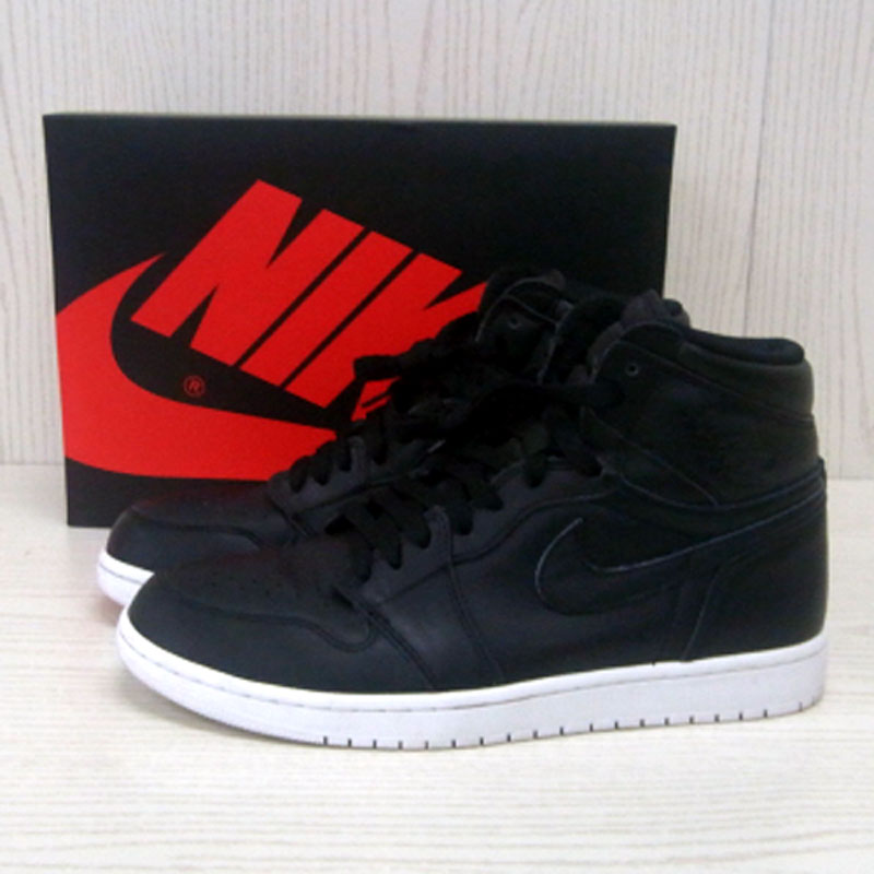 【中古】NIKE/AIR JORDAN 1 RETRO HIGH OG CYBER MONDAY/ナイキ/エア ジョーダン ワン レトロ ハイ オージー サイバー マンデー/555088-006/27.5ｃｍ/国内正規品/色：黒・白/復刻/モノトーン/バッシュ/スニーカー/靴/シューズ【山城店】