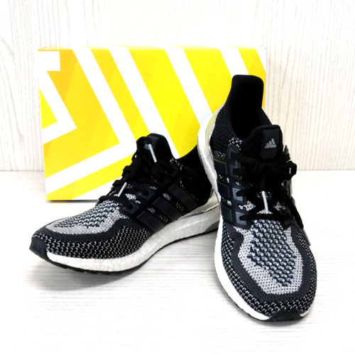 【中古】adidas アディダス ultra boost ltd celeb ウルトラ ブースト セレブレーション/品番：BB4077/29.0cm/国内正規品/カラー：CBLACK/CBLACK/SILVMT/黒/白/銀/ランニング/スニーカー/メッシュ/ストリート/limited Edition/靴 シューズ【山城店】