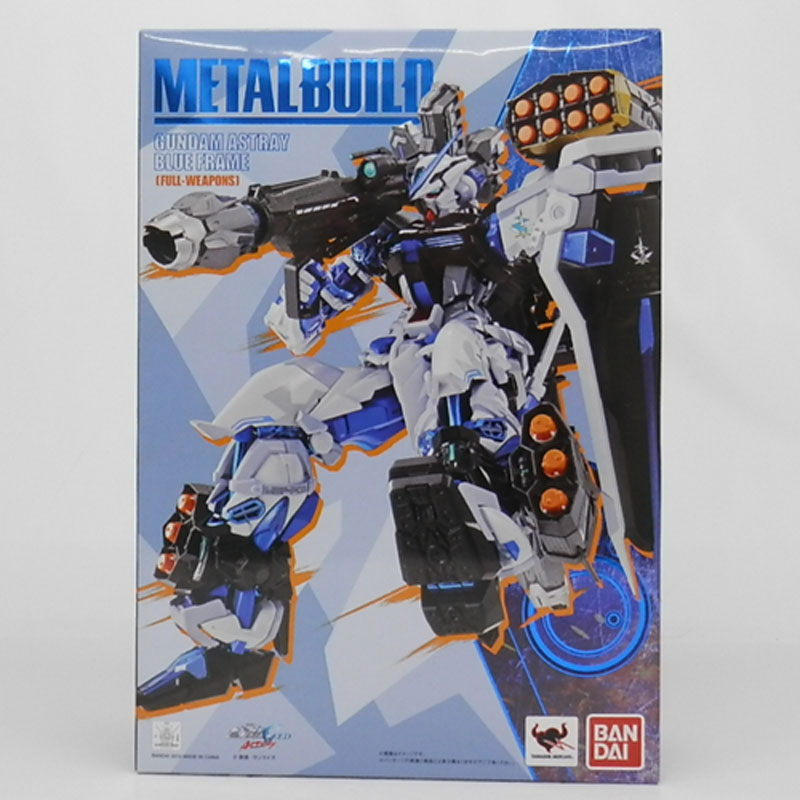 【中古】《未開封》バンダイ METAL BUILD メタルビルド 機動戦士ガンダムSEED ASTRAY （シードアストレイ） ガンダムアストレイ ブルーフレーム フル・ウェポン装備/フィギュア【山城店】