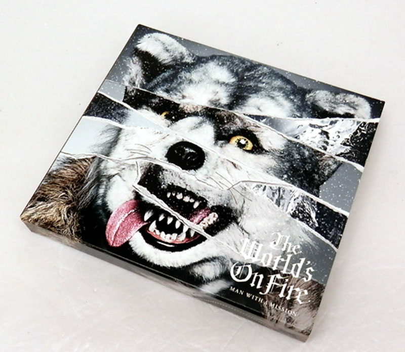 【中古】《廃盤》《初回限定盤》MAN WITH A MISSION / The World's On Fire / 邦楽 CD 【山城店】