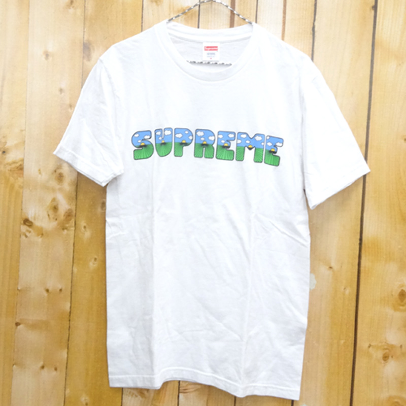 【中古】Supreme The Shit Tee / シュプリーム 半袖 春夏モデル 16SS/サイズ：M/カラー：ホワイト/ストリート/Tシャツ/人気【山城店】