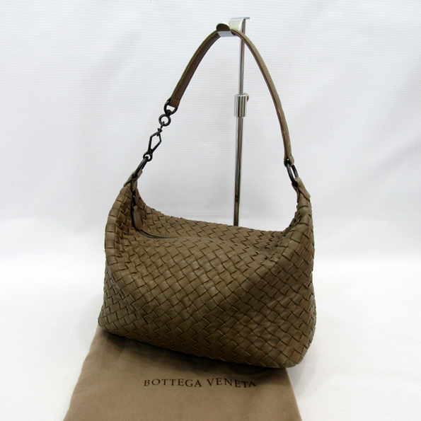 【中古】BOTTEGA VENETA/ボッテガヴェネタ/イントレチャート/ハンドバッグ/BROWN/ブラウン/茶/239988/B017O8248S/鞄/バッグ/bag/ブランド