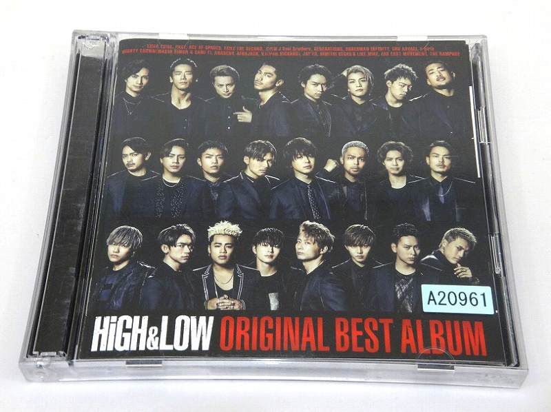 【中古】HiGH & LOW ORIGINAL BEST ALBUM CD2枚組 アーティスト：V.A 形式: CD RZCD-86128 【福山店】