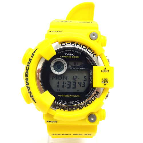 G-SHOCK ジーショック 腕時計 GF-8250-9JF/カシオ/FROGMAN/フロッグマン/イエロー/腕時計/ウォッチ【山城店】