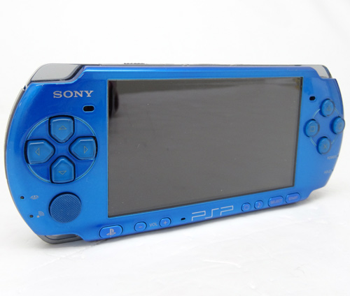 【美品】PSP‐3000　バイブラントブルー  (PSP-3000VB)