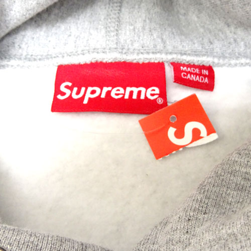 開放倉庫 | 【中古】Supreme シュプリーム 16AW Chrom Classic Logo Hooded Sweatshirt クロム クラシック  ロゴ パーカー/16AW/国内正規品/サイズ：M/カラー：グレー/未使用品/ストリート/プルオーバー【山城店】 | 古着 | メンズ |  ニット・スウェット | プルオーバー