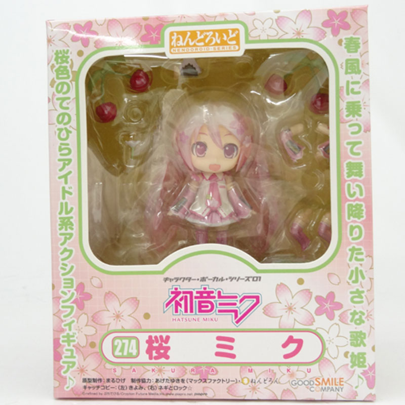 【中古】《未開封》グッドスマイルカンパニー  ねんどろいど キャラクター・ボーカル・シリーズ01 初音ミク 274 桜ミク  / フィギュア【山城店】