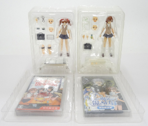 開放倉庫 中古 マックスファクトリー とある科学の超電磁砲 限定版 Figma 白井黒子 とある魔術の禁書目録 限定版 Figma 御坂美琴 フィギュア Psp ソフト 山城店 おもちゃ 和物トイ 美少女系トイ