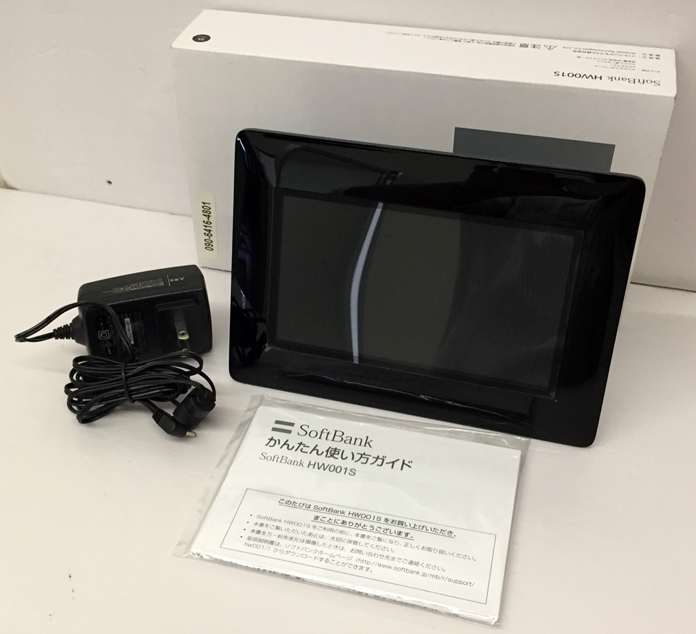 【中古】SoftBank/HUAWEI デジタルフォトフレーム HW001S ブラック [174]【福山店】