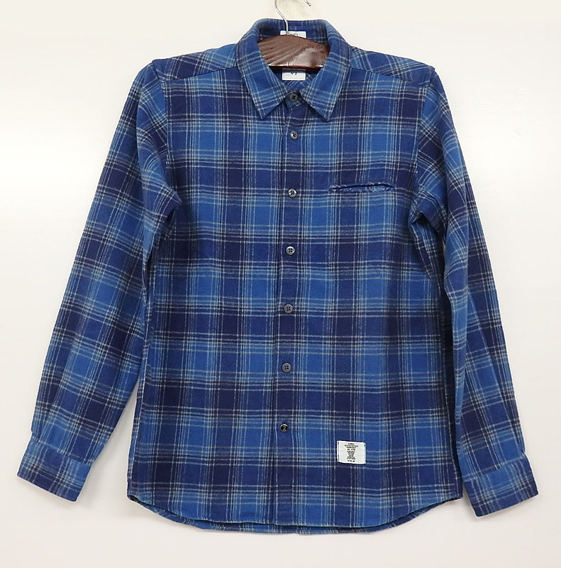 【中古】BEDWIN&THE HEARTBREAKERS/ベドウィン&ザ・ハートブレイカーズ/L/S FLANNEL CHECK SHIRT FADED/RICK/サイズ：2/14AB1418【米子店】