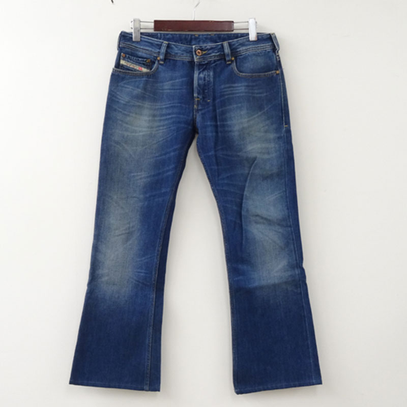 【中古】DIESEL/ZATHAN/ディーゼル/デニムパンツ/国内正規品/サイズ：31/カラー：インディゴ/ボトムス/ボタンフライ/インポート【山城店】