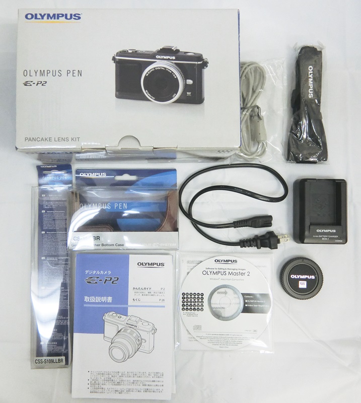 開放倉庫 | 【中古】OLYMPUS E-P2 PEN パンケーキレンズキット ミラー