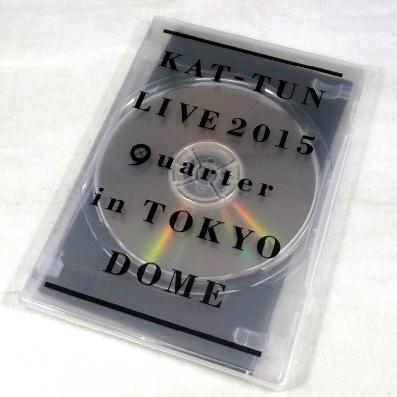 【中古】《通常盤》KAT-TUN LIVE 2015 "quarter"in TOKYO DOME/アイドル/男性アイドル/DVD【山城店】