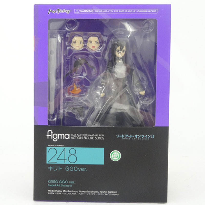 【中古】《未開封》マックスファクトリー figma キリト GGOver. ソードアート・オンラインII/フィギュア【山城店】