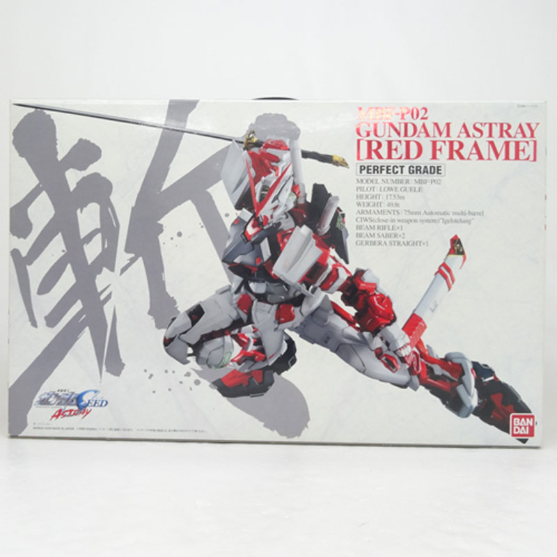 【中古】バンダイ PG 1/60 MBF-P02 ガンダムアストレイ レッドフレーム 機動戦士ガンダムSEED ASTRAY/プラモデル【山城店】