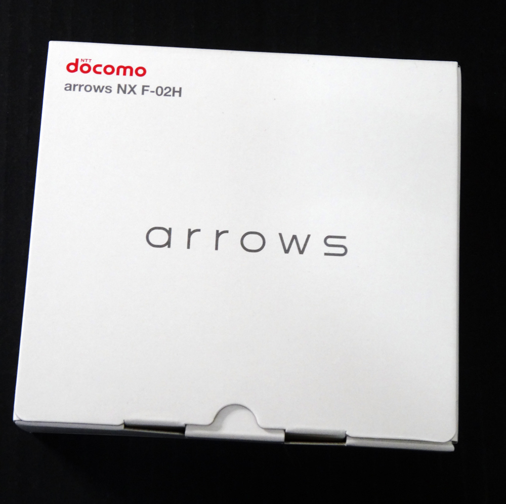 【中古】★残債なしの未使用品です！★docomo 富士通 arrows NX F-02H Black[163]【福山店】