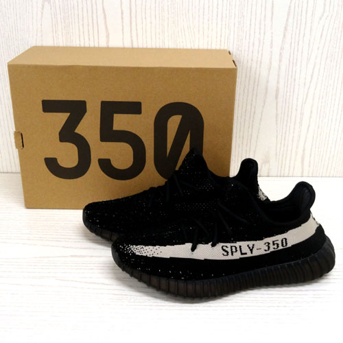 【中古】adidas original アディダス オリジナルス by KANYE WEST Yeezy boost 350 V2 バイ カニエ ウエスト イージー ブースト 350 V2/品番：BY1604/サイズ：27.0cm/国内正規品/カラー：CBLACK/CWHITE/CBLACK/オレオ/ストリート/靴 シューズ【山城店】