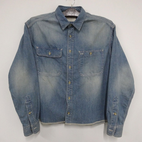 【中古】bukht/ブフト デニムシャツ B-31204 SIZE：1/サイズ：1［123］【福山店】