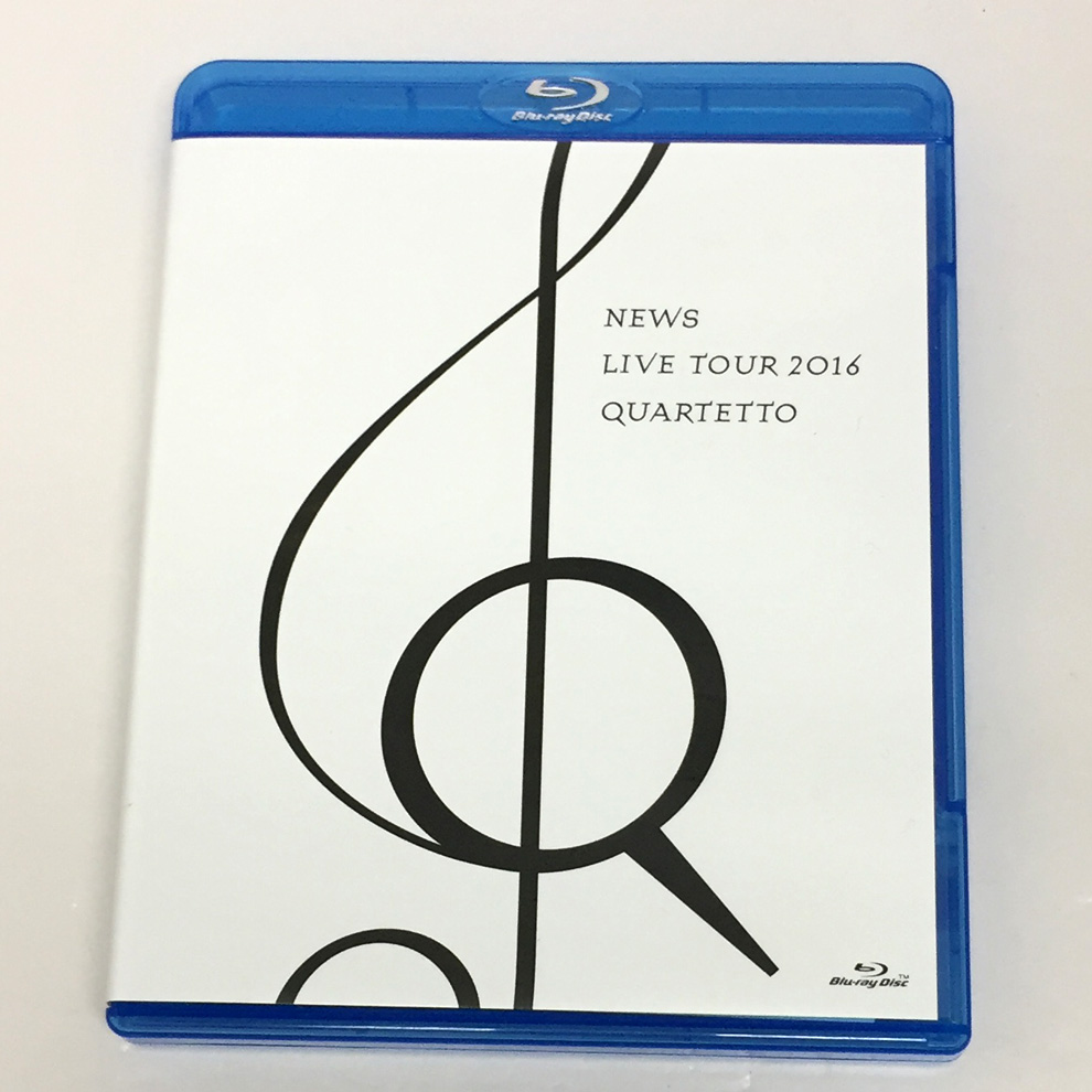 【中古】NEWS LIVE TOUR 2016 QUARTETTO 通常盤 /NEWS 【福山店】