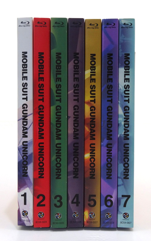 Blu-ray 機動戦士ガンダムUC 通常版 全7巻セット ガンダム ユニコーン