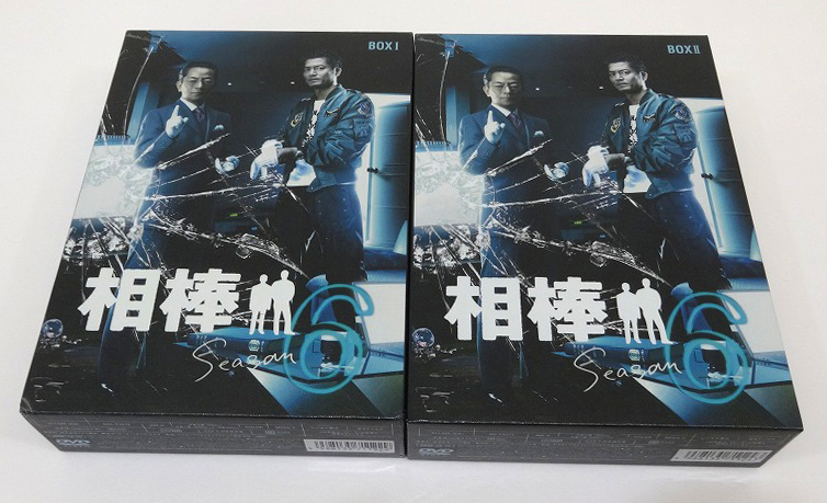 【中古】相棒 season 6 DVD-BOX 1・2 全2巻セット 出演：水谷豊 寺脇康文 形式: DVD【福山店】