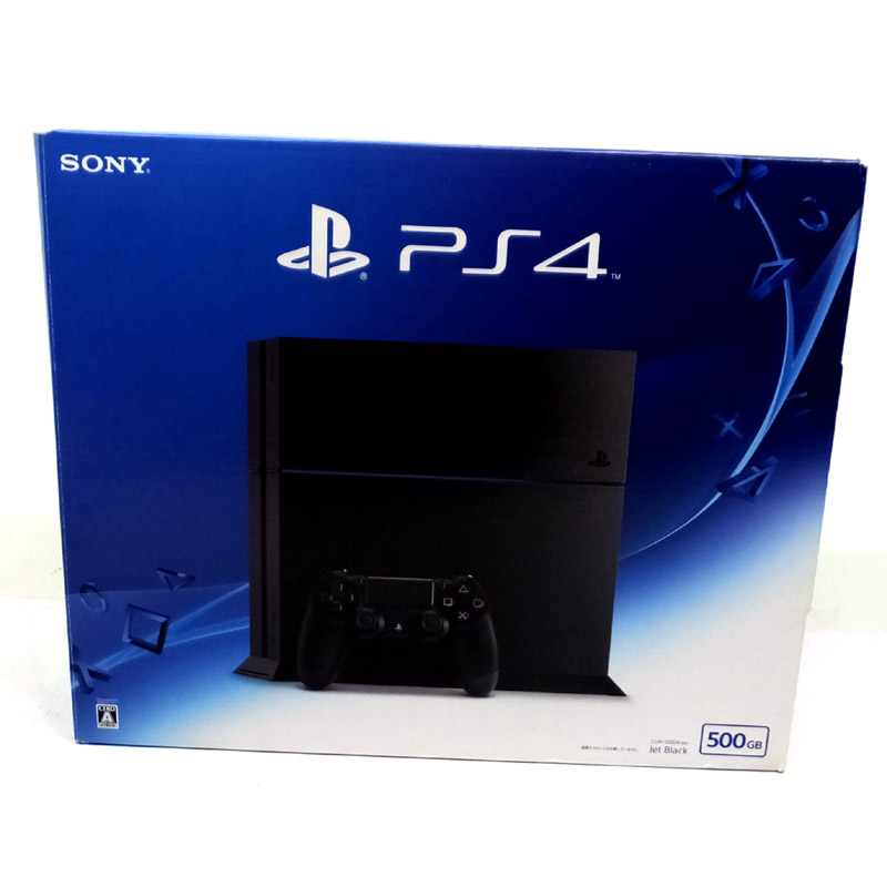 【中古】 SONY PlayStation 4 ジェット・ブラック (CUH-1200AB01) 500GB  ソニー/プレイステーション4/ゲーム【山城店】