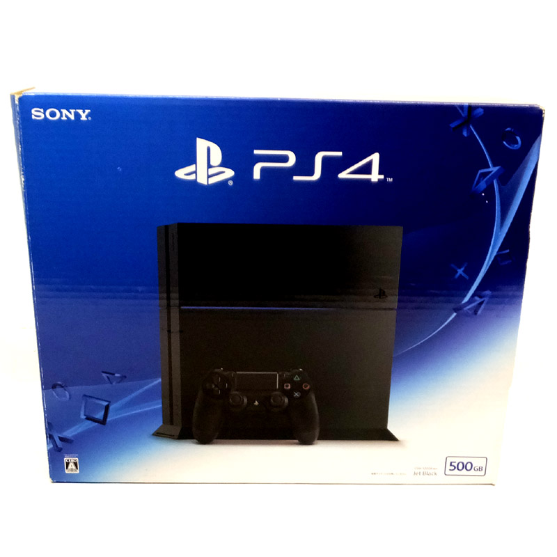 【中古】 SONY PlayStation 4 ジェット・ブラック (CUH-1200AB01) 500GB  ソニー/プレイステーション4/ゲーム【山城店】