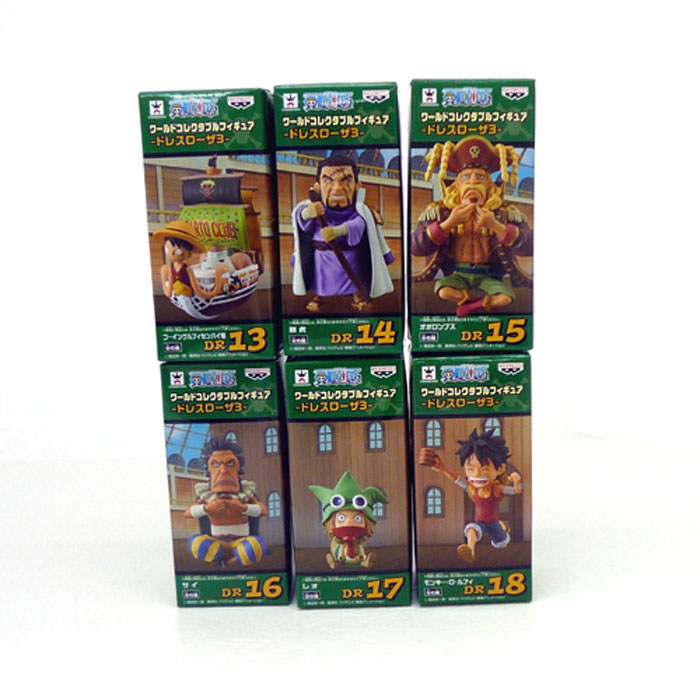 【中古】≪未開封≫バンプレスト ワンピース ワールドコレクタブルフィギュア -ドレスローザ3-（全6種） ONE PIECE/フィギュア【山城店】