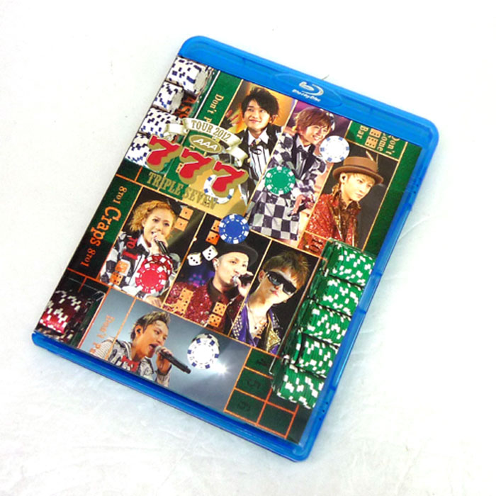 【中古】AAA AAA TOUR 2012 777 TRIPLE SEVEN/邦楽/ブルーレイ/Blu-ray【山城店】