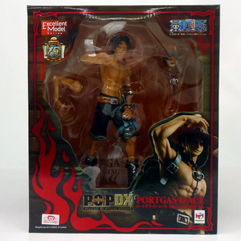 【中古】メガハウス P.O.P DX ポートガス・D・エース 10th LIMITED Ver. ONE PIECE ワンピース / フィギュア【山城店】