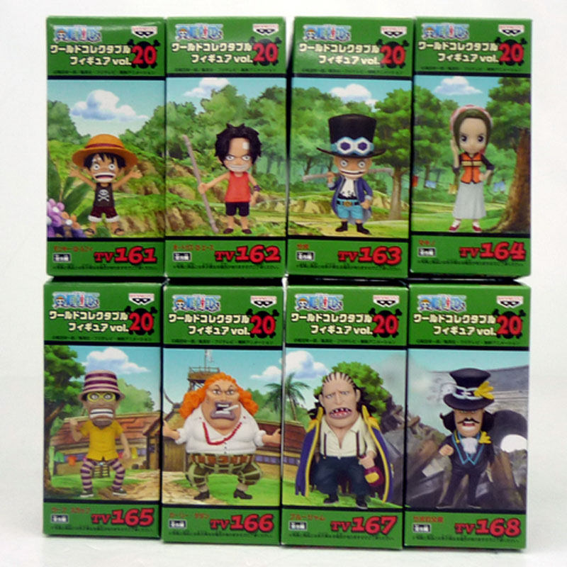 【中古】バンプレスト ワンピース ワールドコレクタブルフィギュア vol.20 全8種セット ONE PIECE  / フィギュア【山城店】