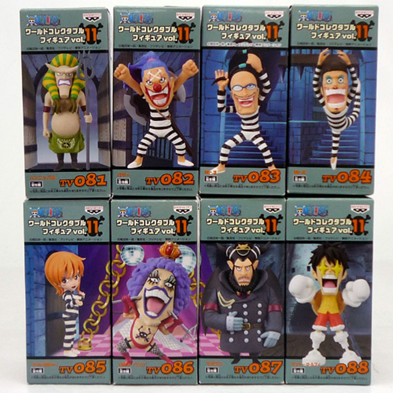 【中古】バンプレスト ワンピース ワールドコレクタブルフィギュア vol.11 全8種セット ONE PIECE  / フィギュア【山城店】