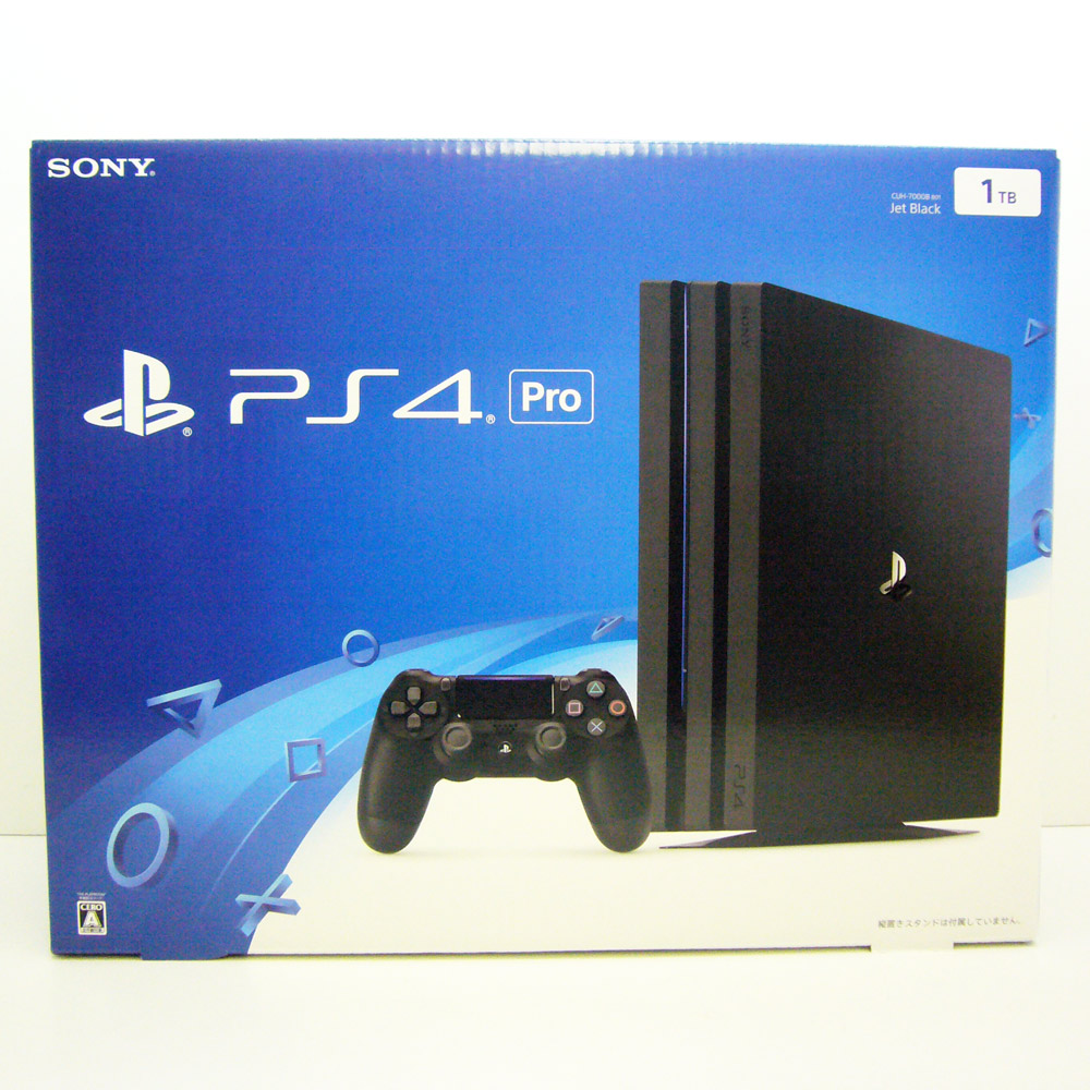 SONY PlayStation 4 Pro ジェット・ブラック 1TB CUH-7000BB01 未使用品【橿原店】