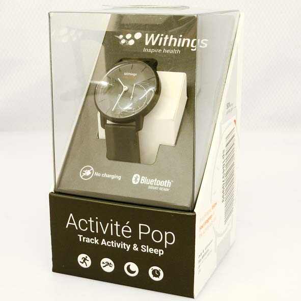 【中古】Withings スマートウォッチ ウェアブル活動量  Activité Pop Shark Grey 【桜井店】