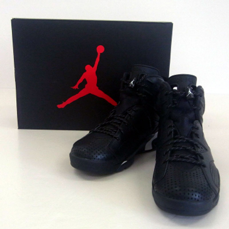 開放倉庫 中古 Nike Air Jordan 6 Retro ナイキ エア ジョーダン 6 レトロ 0 26 5ｃｍ 国内正規品 色 黒 白 バッシュ マイケル ジョーダン スニーカー ブラックキャット 靴 シューズ 山城店 古着 メンズ シューズ スニーカー 26 5