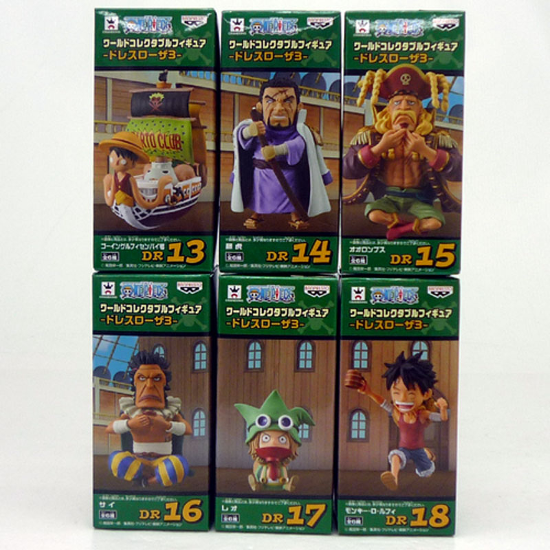 【中古】≪未開封≫バンプレスト ワンピース ワールドコレクタブルフィギュア -ドレスローザ3- （全6種） ONE PIECE/フィギュア【山城店】