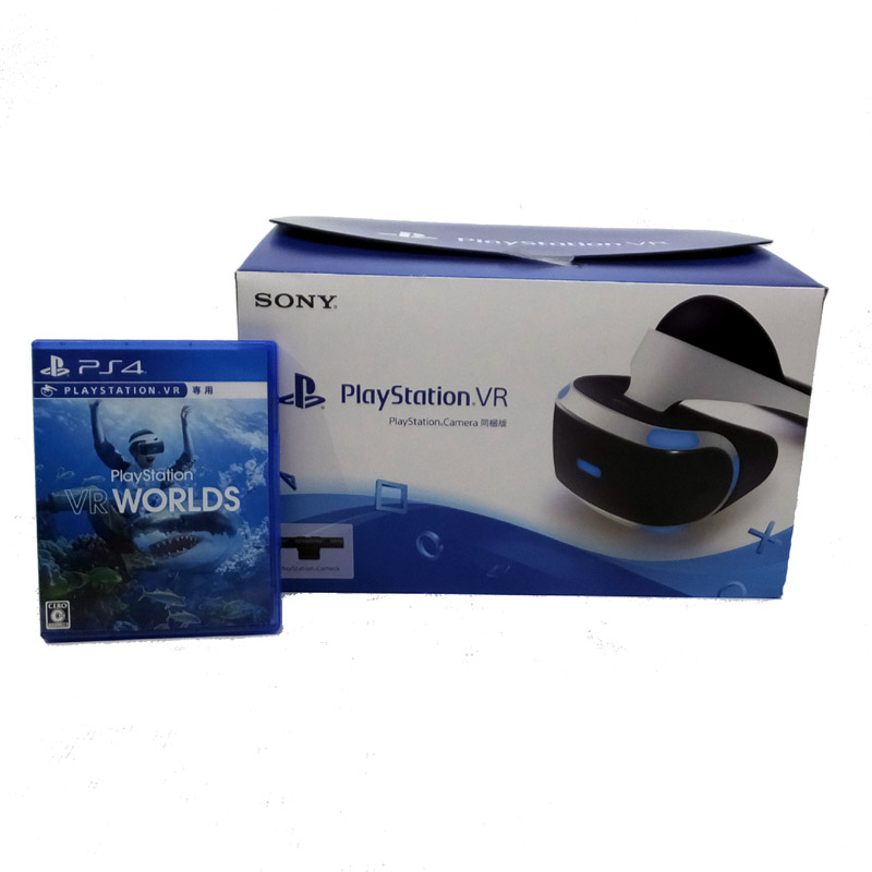 【中古】 ＳＯＮＹ PlayStation VR PlayStation Camera同梱版+VR WORLD   ソニー/ゲーム【山城店】