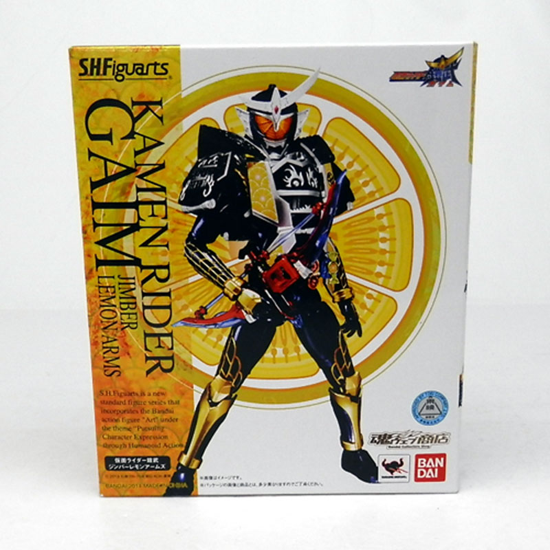 【中古】バンダイ S.H.Figuarts S.H.フィギュアーツ 仮面ライダー鎧武 ジンバーレモンアームズ / フィギュア【山城店】