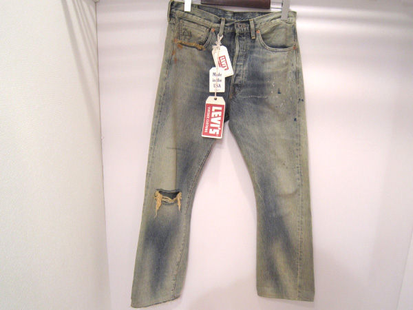 【中古】Levi's/リーバイス VINTAGE CLOTHING-1944 501(R) インディゴ デニムパンツ 44501-0070 ※裾直しあり 【福山店】