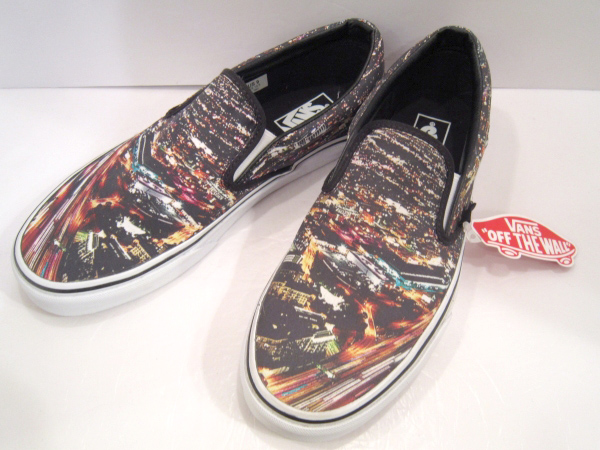 【中古】VANS/バンズ CLASSIC SLIP-ON クラシック スリッポン シティ 夜景 【福山店】