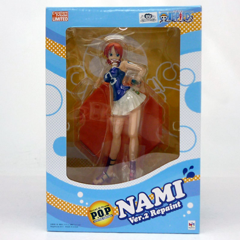 【中古】メガハウス P.O.P LIMITED EDITION ナミ Ver.2 Repaint ONE PIECE ワンピース / フィギュア【山城店】