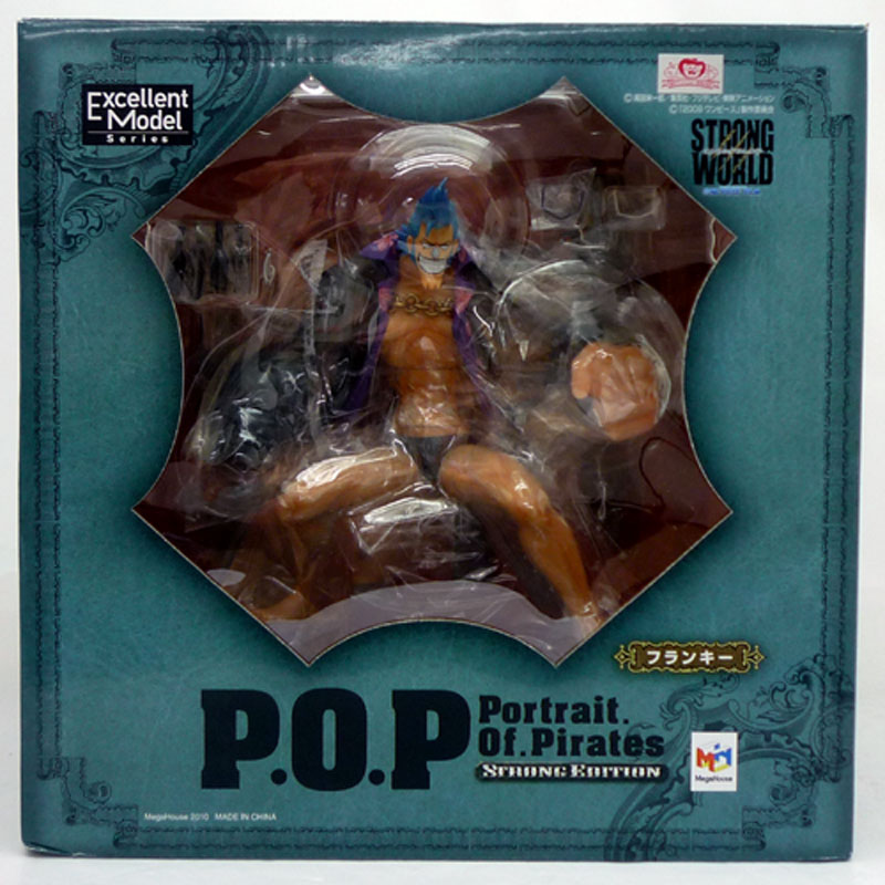 【中古】メガハウス P.O.P STRONG EDITION フランキー ONE PIECE ワンピース / フィギュア【山城店】