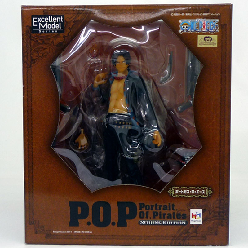 【中古】メガハウス P.O.P STRONG EDITION ポートガス・D・エース ONE PIECE ワンピース / フィギュア【山城店】