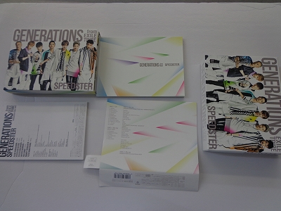 【中古】商品名：SPEEDSTER(CD+3Blu-ray+スマプラミュージック+スマプラムービー)  アーティスト：GENERATIONS from EXILE TRIBE ［30]【米子店】