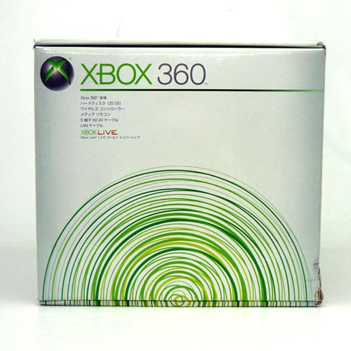 【中古】マイクロソフト XBOX360 初期型（HDMI非対応モデル） XBOX360本体【山城店】