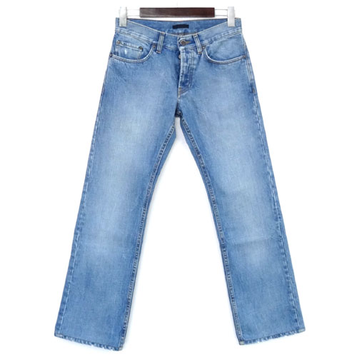 【中古】PRADA プラダ DENIM PANTS デニム パンツ/ハイブランド/国内正規品/サイズ：28/カラー：ブルー/ボタンフライ/CLASSICFIT/ボトムス【大久保店】