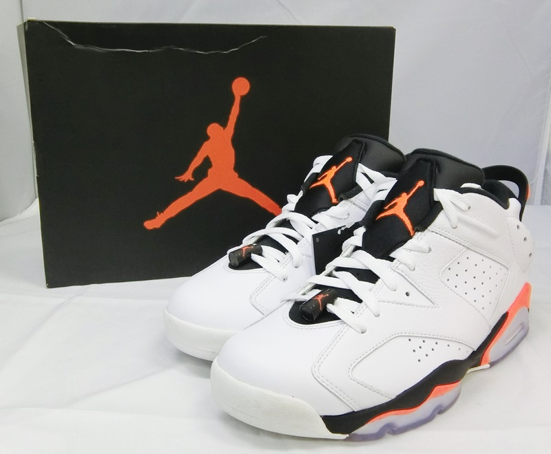 【中古】未使用品!!NIKE AIR JORDAN6 RETRO LOW  ナイキ エアジョーダン6 レトロ ロー 27cm US9 スニーカー【出雲店】