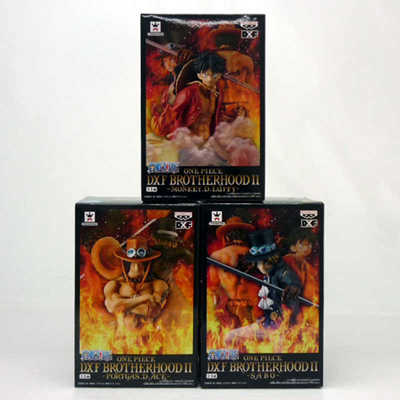 【中古】《未開封》バンプレスト ワンピース DXF BROTHERHOOD II ルフィ、エース、サボ 3体セット ONE PIECE / フィギュア【山城店】