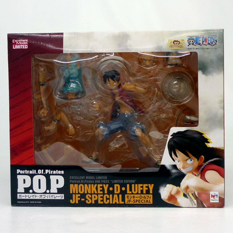 【中古】メガハウス P.O.P ONE PIECE LIMITED EDITION モンキー・D・ルフィ JF-SPECIAL ワンピース /フィギュア【山城店】